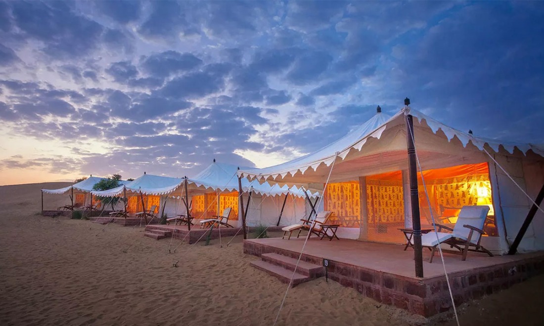 tented accommodation in rajasthan